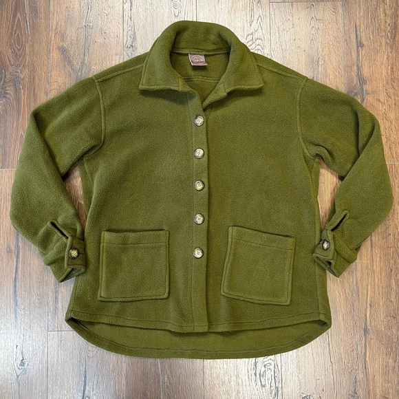 Ophelia R. Button fleece jacket SZ SM - Picture 1 of 4